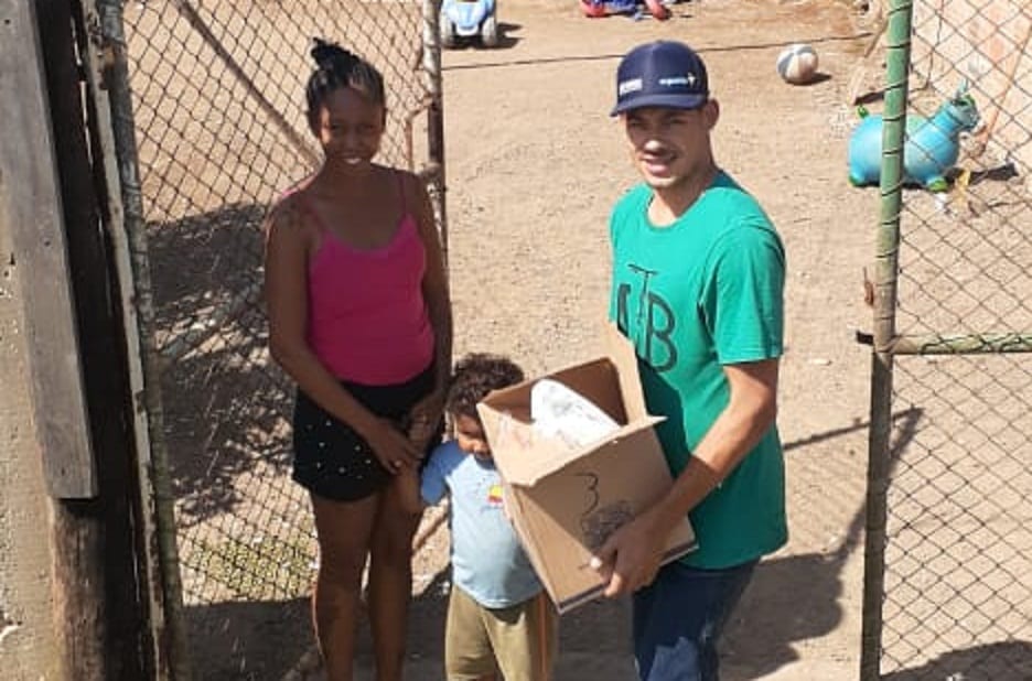 Atleta faz campanha de arrecadação de alimentos para famílias de Gravataí e Cachoeirinha