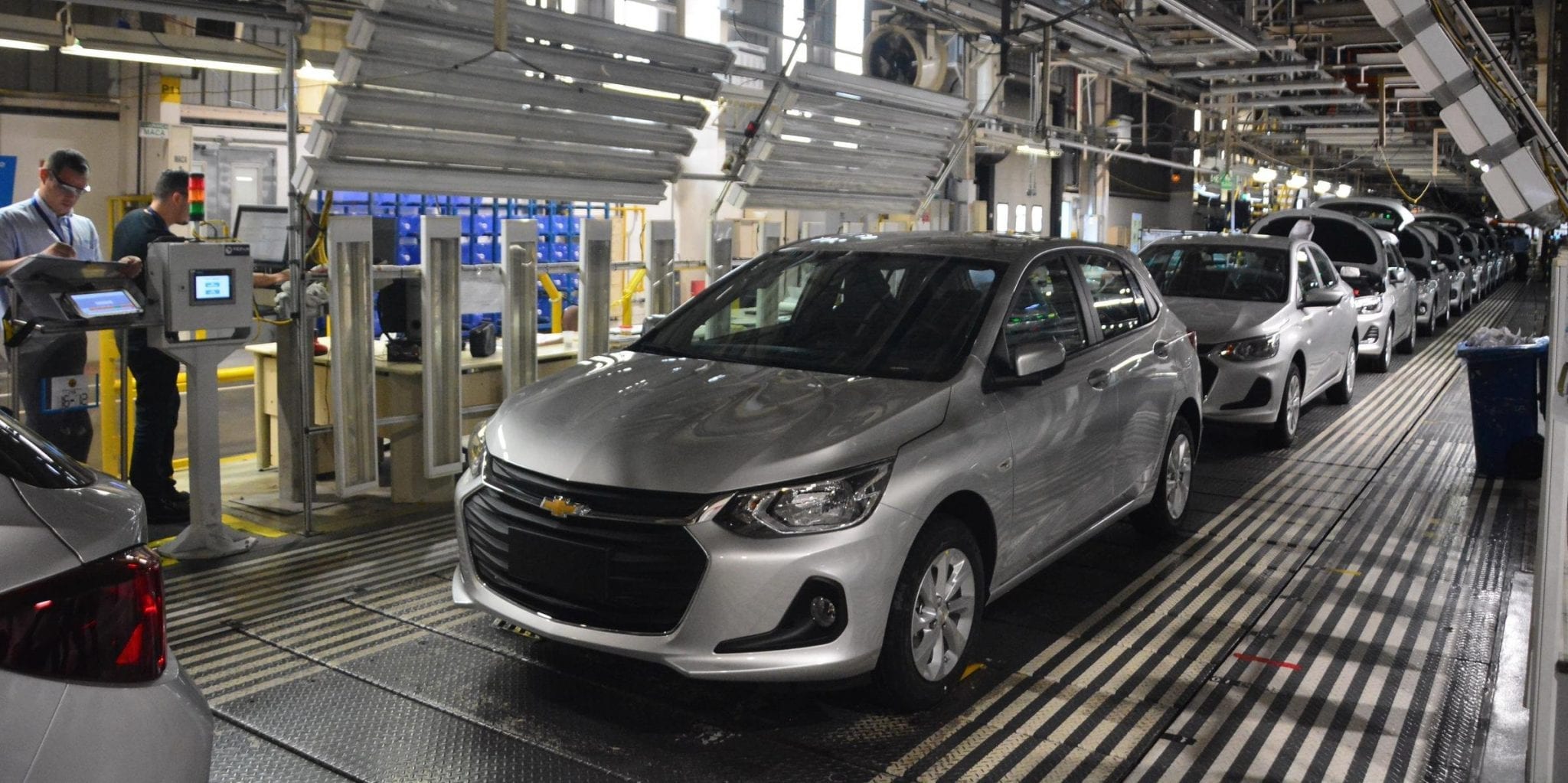 Planta da GM em Gravataí retoma produção na segunda metade do mês