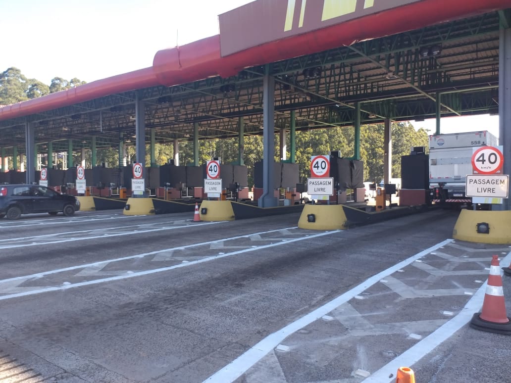 Atenção redobrada na antiga praça de pedágio em Gravataí