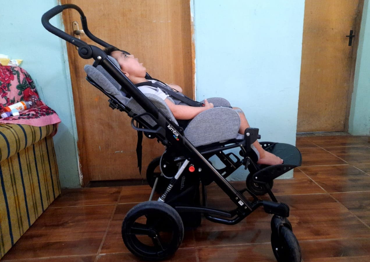 Vitória! Campanha faz sucesso e Andres já está feliz no seu carrinho adaptado