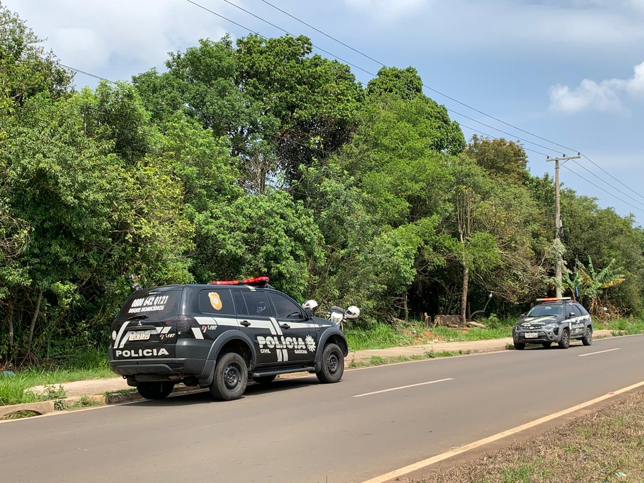 Corpo é encontrado com as mãos amarradas e marcas de tiros em Gravataí