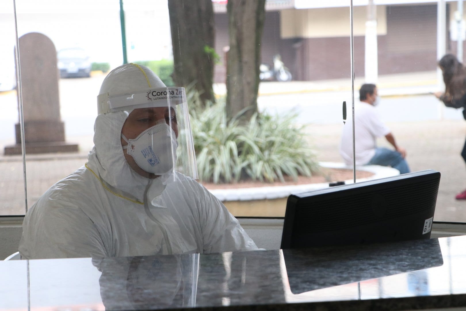 Quiosque do Centro de Gravataí é transformado em local de realização de testes de Covid