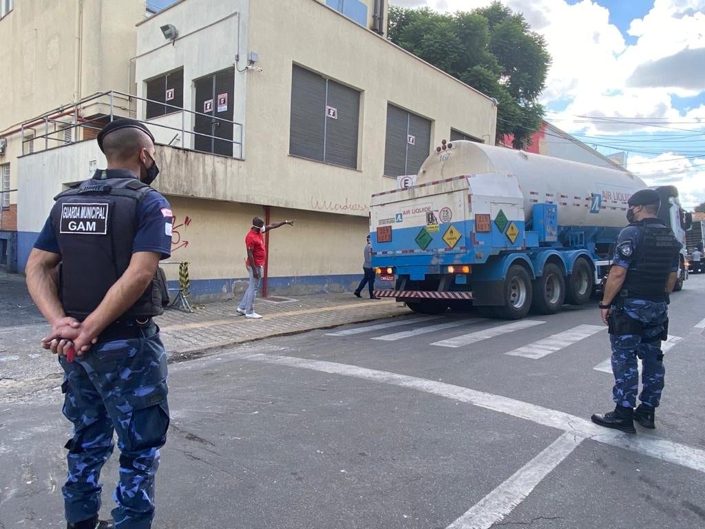 Hospital Dom João Becker recebe seis mil metros cúbicos de oxigênio