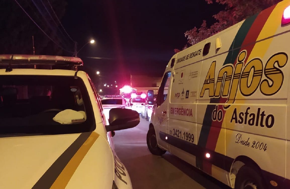 Após invasão de domicílio, homem troca tiros com a Brigada e é ferido em Gravataí