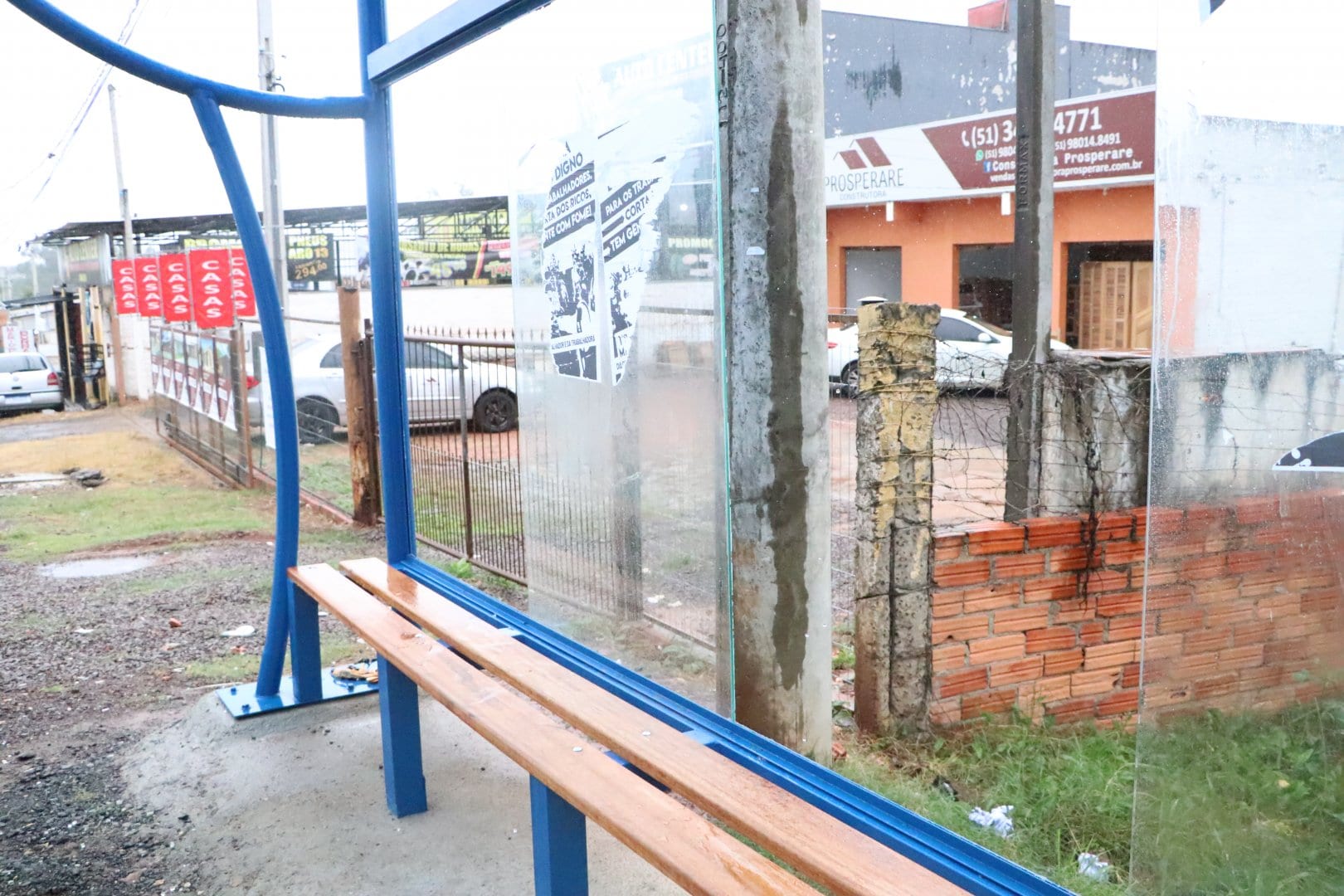 Prefeitura pede auxílio à população para a preservação de paradas de ônibus em Gravataí