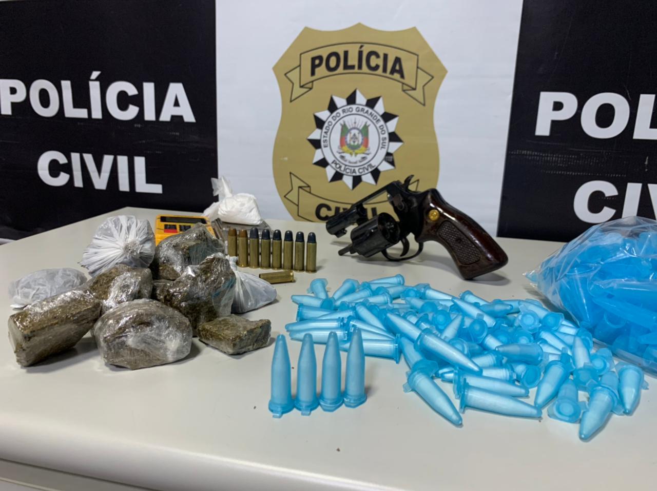 Polícia Civil descobre local usado para o preparo de drogas em Gravataí