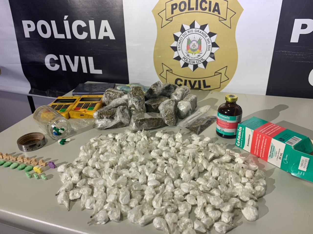 Estúdio de tatuagem era ponto de tráfico em Cachoeirinha