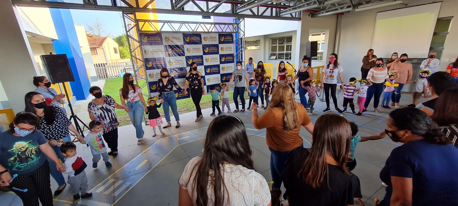 Inaugurada nova sede de escola infantil, com capacidade para 192 crianças, em Gravataí