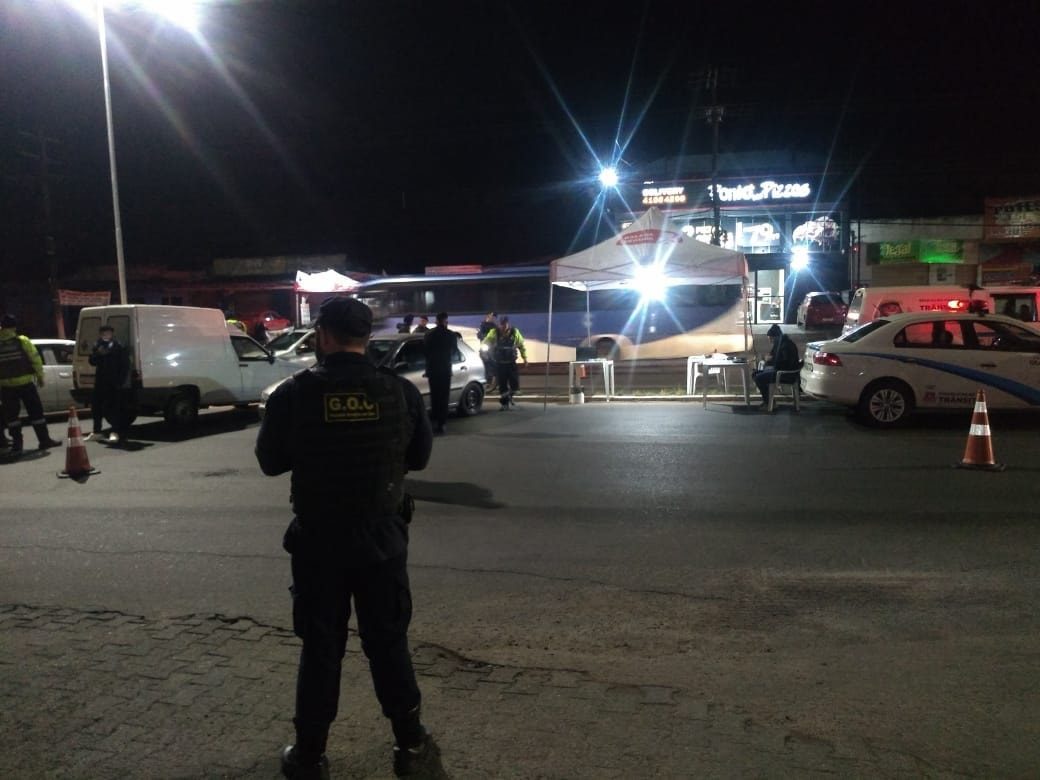 Cinco motoristas são flagrados embriagados nesta madrugada em Gravataí