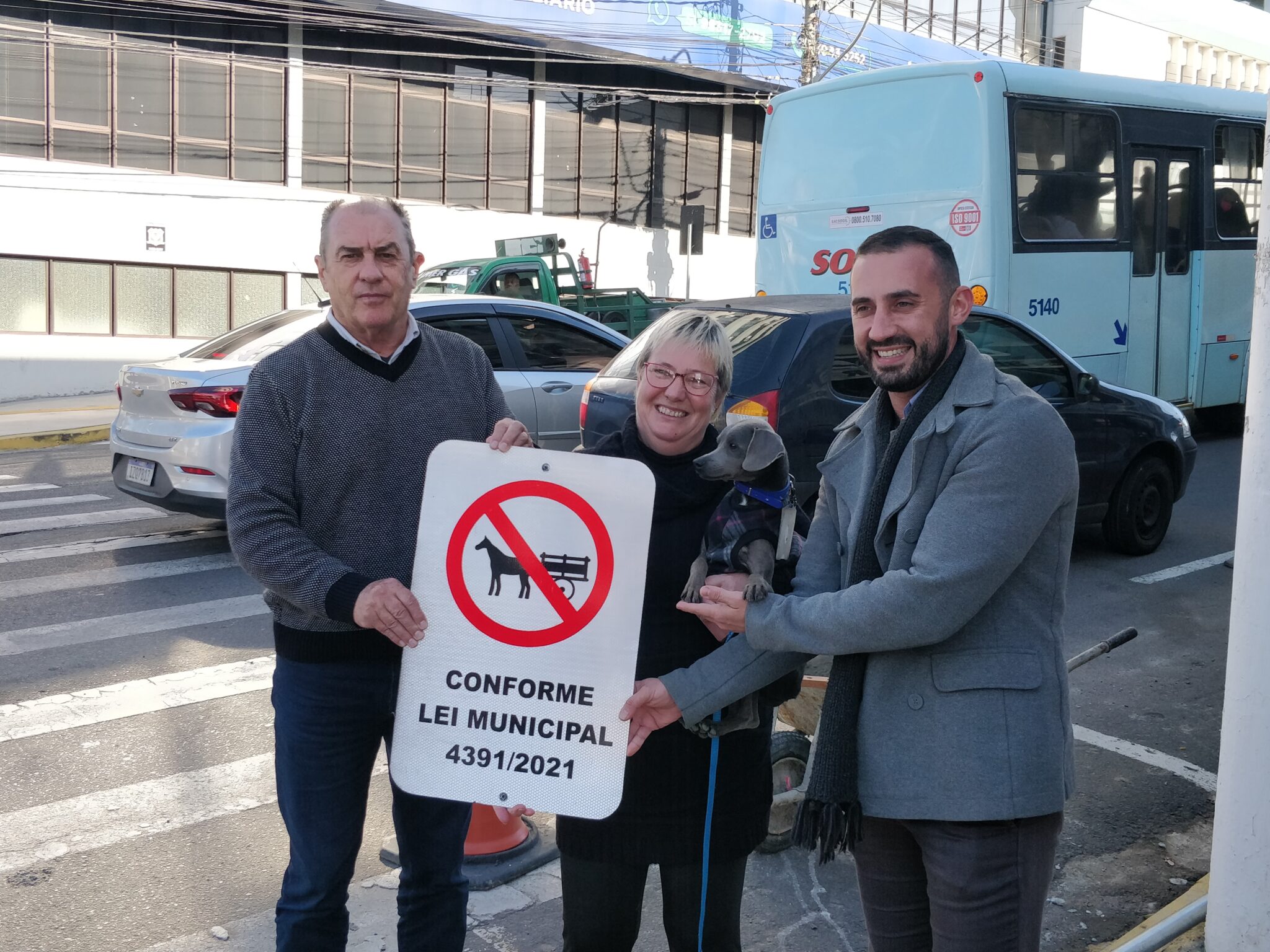 Prefeitura de Gravataí inicia a proibição das carroças na área central