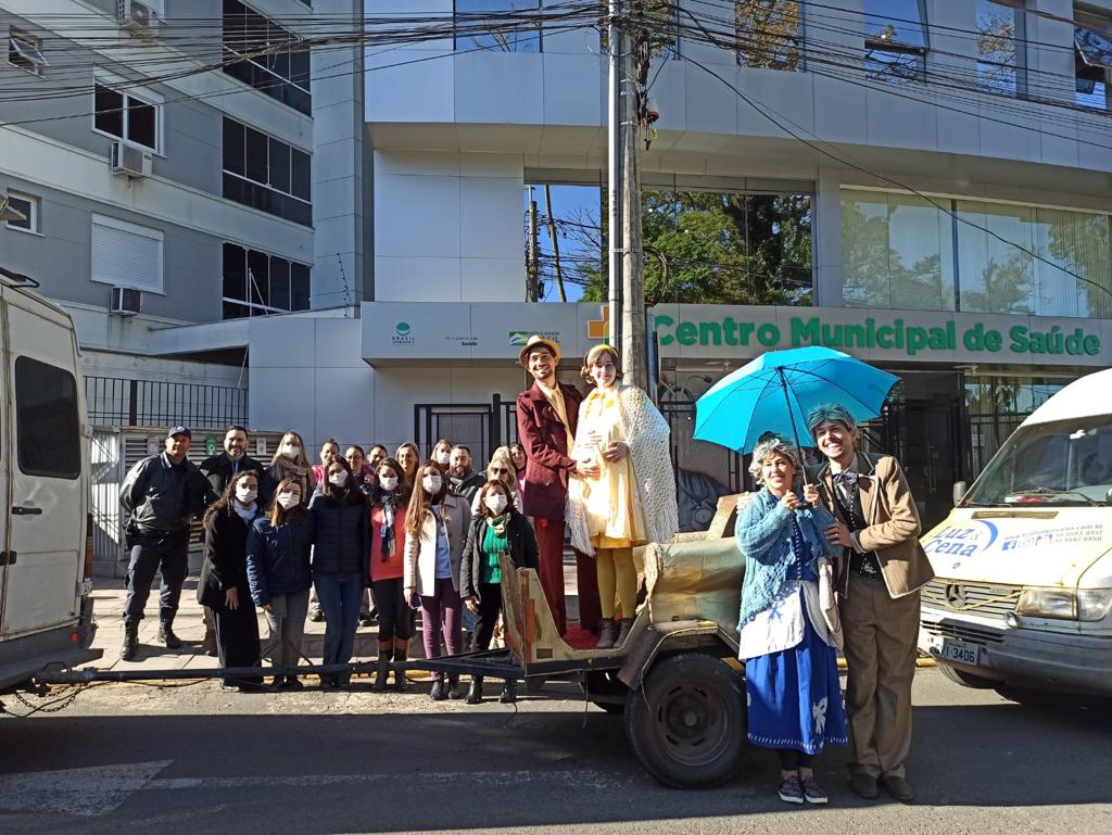 Agosto Dourado: esquete teatral incentiva a amamentação em Gravataí