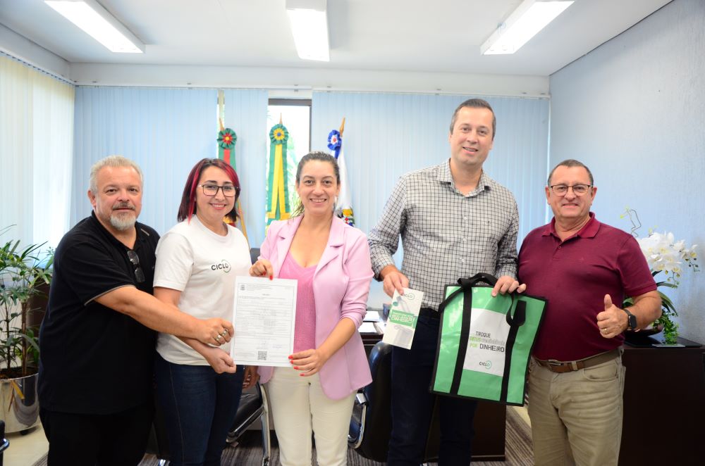 Primeira startup de Cachoeirinha propõe troca de resíduos por crédito em dinheiro