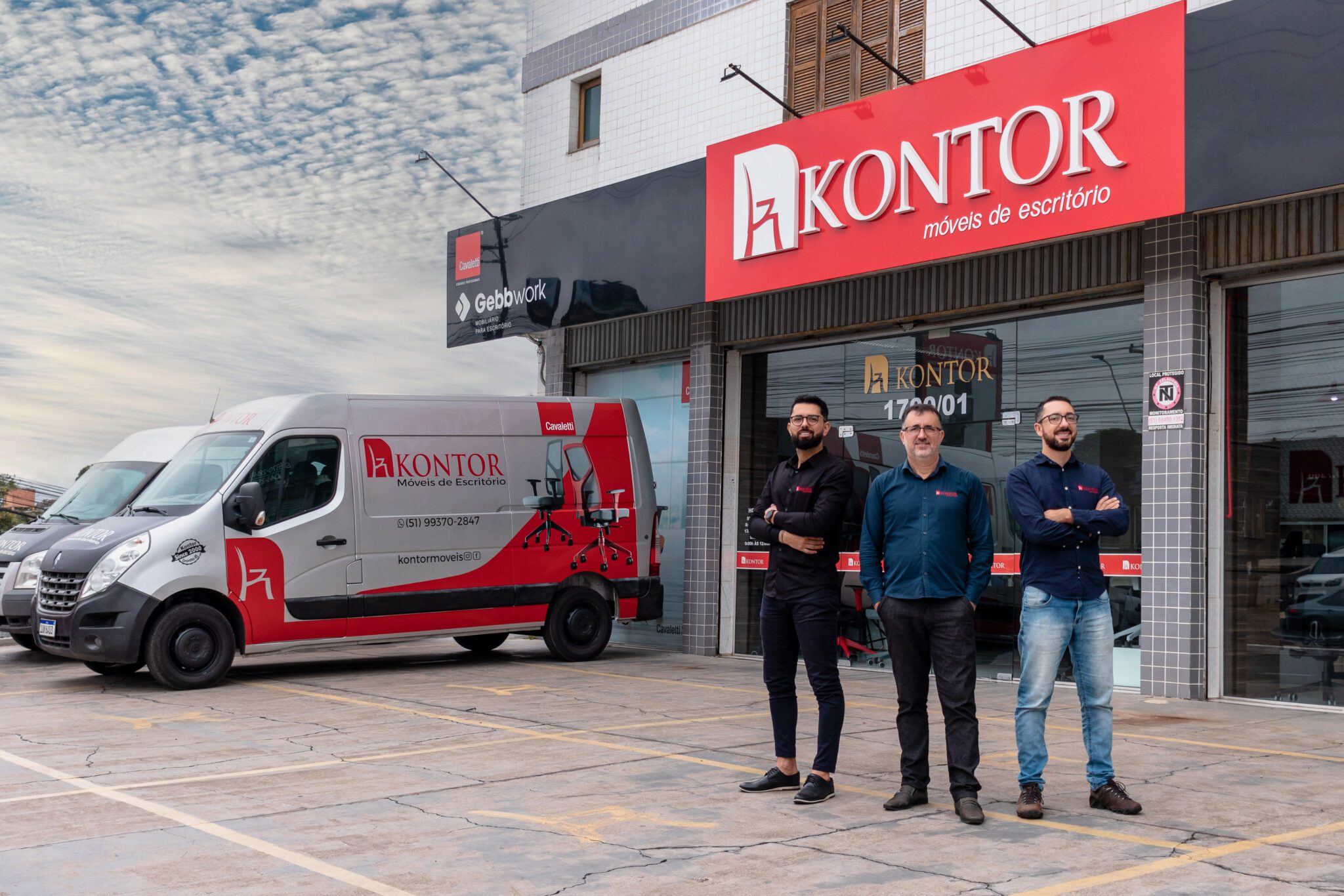 Qualidade e agilidade são marcas da Kontor Móveis de Escritório, pioneira em Gravataí
