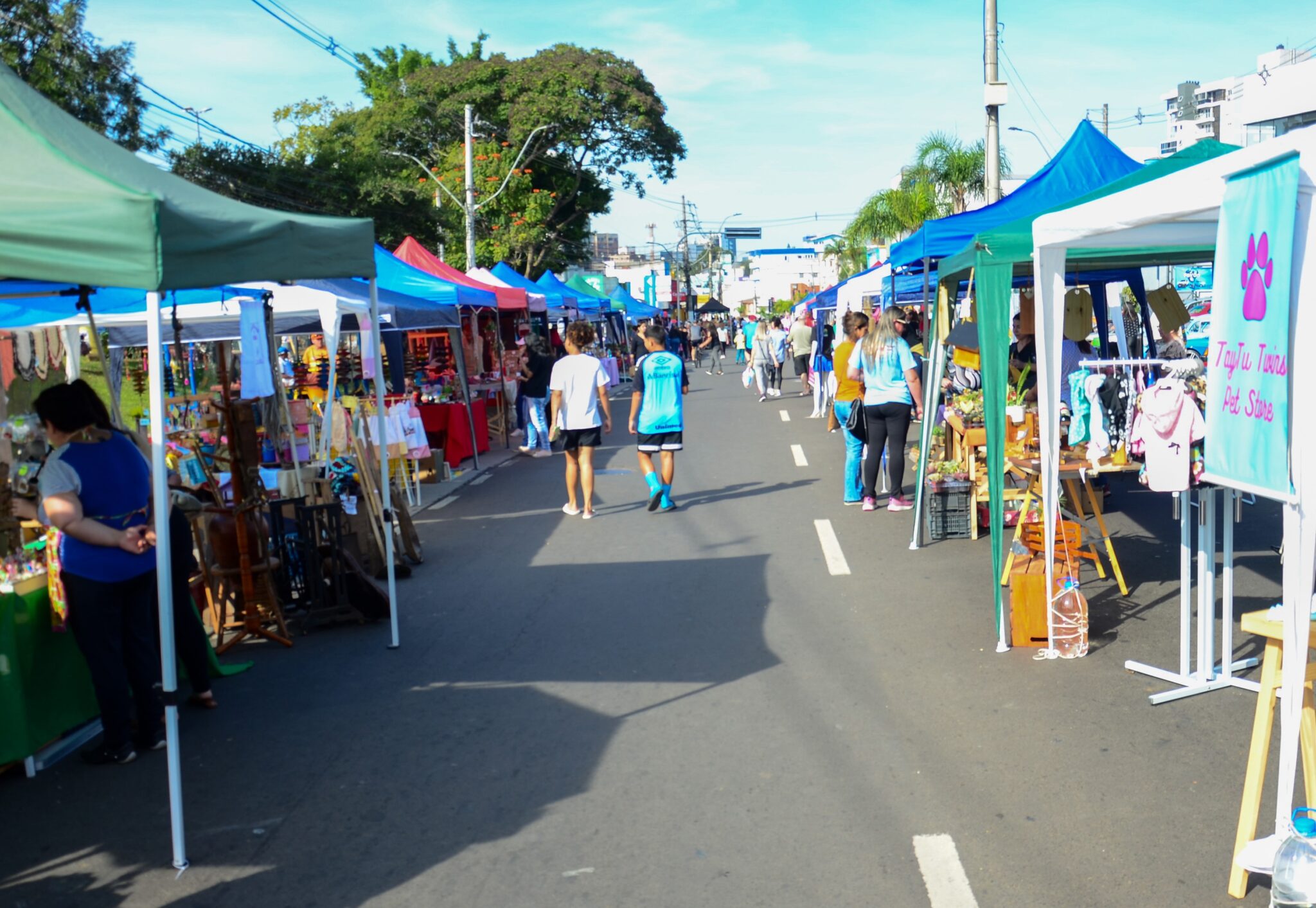 Gravataí terá a maior edição da Feira Rua Aberta no próximo domingo