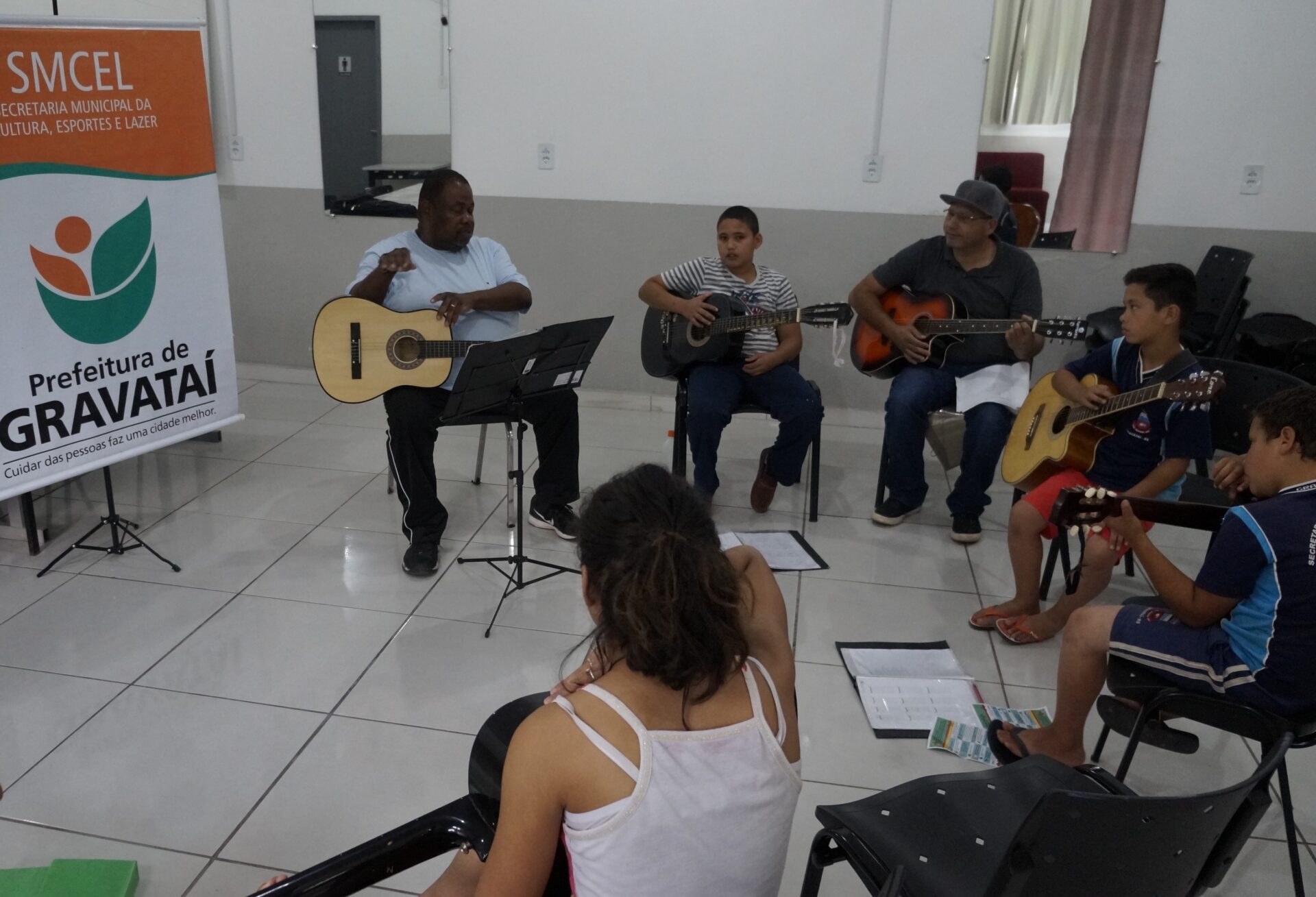 Oficina gratuita de violão em Gravataí está com inscrições abertas