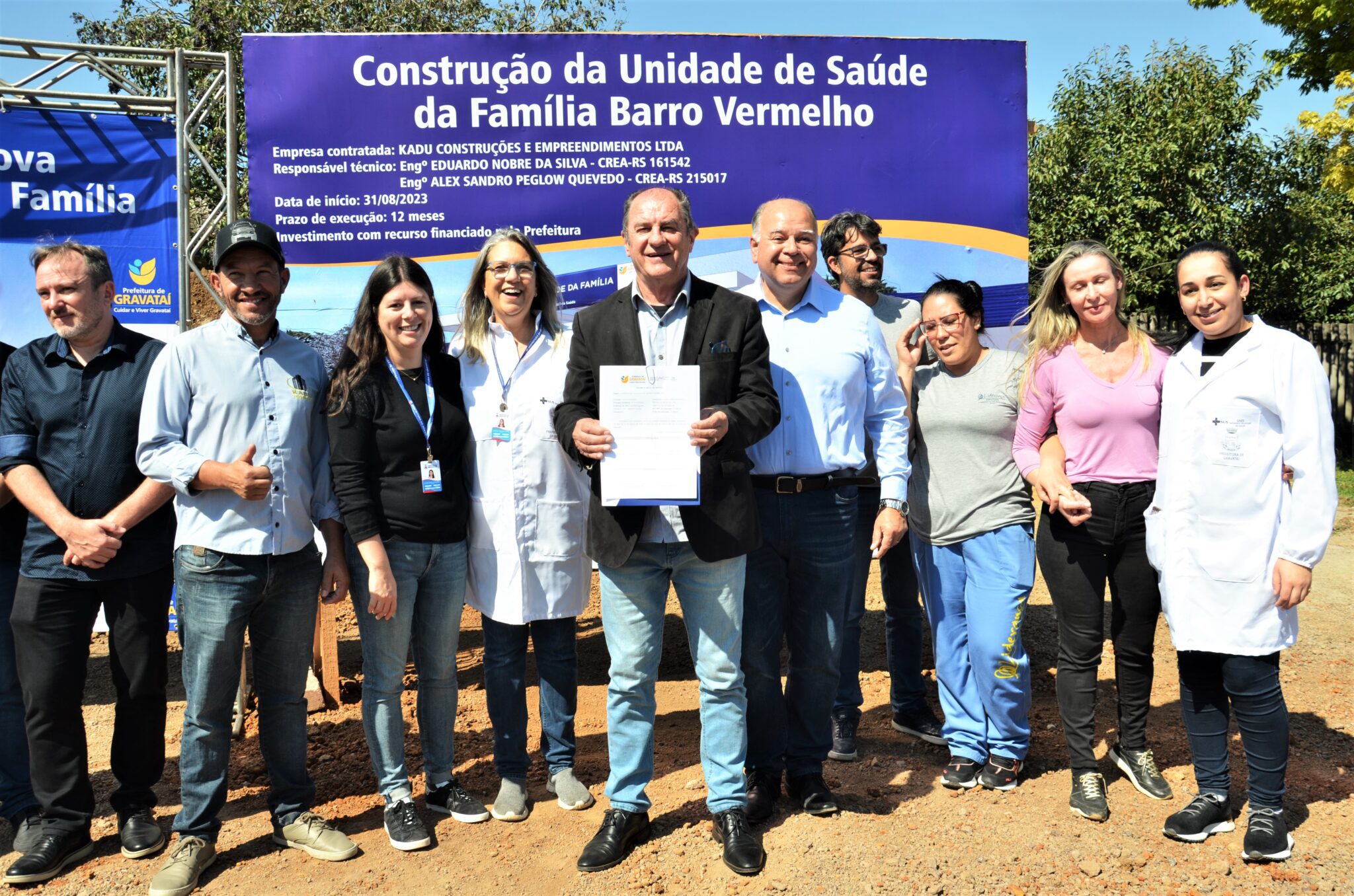 Em Gravataí, nova unidade de saúde terá investimento de R$ 2,7 milhões