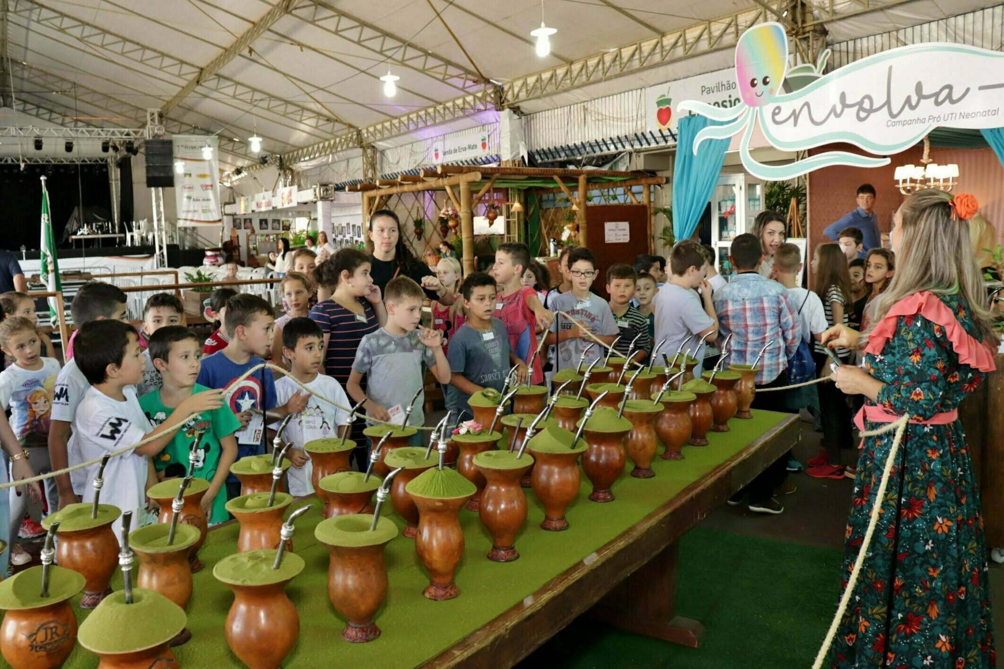 Escola do Chimarrão é uma das atrações do Gravataí Shopping no Mês Farroupilha