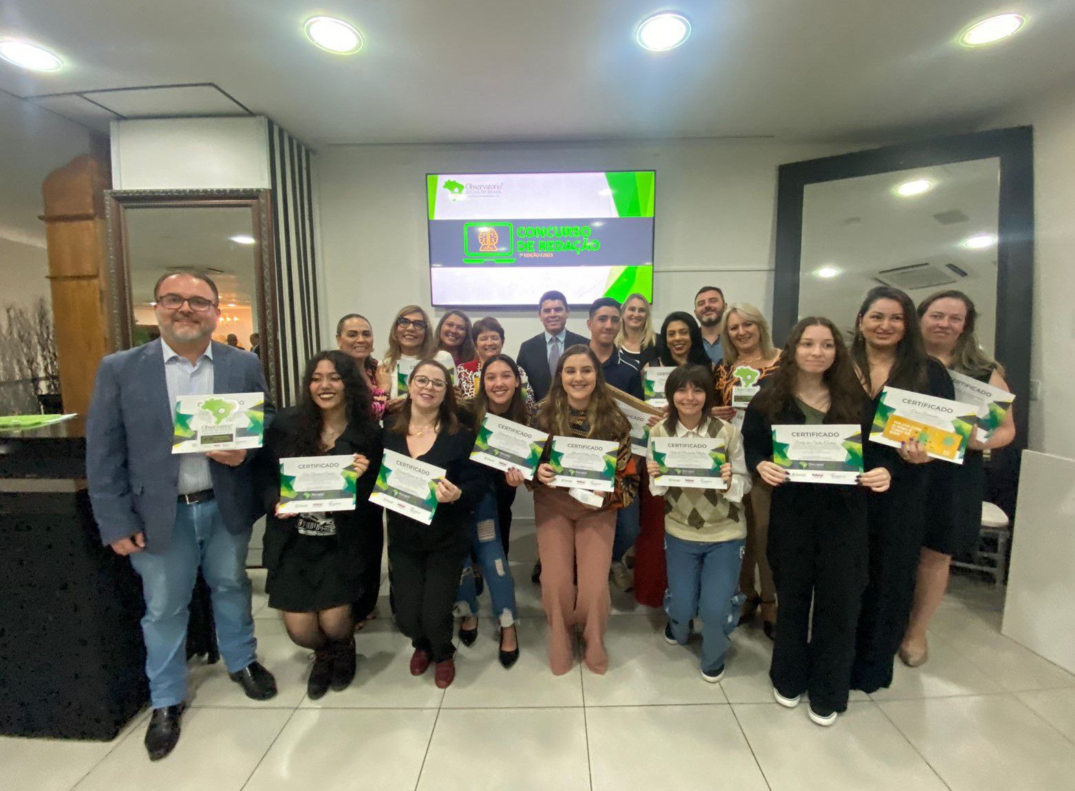 Concurso de redação sobre “o jeitinho brasileiro” premia estudantes em Gravataí