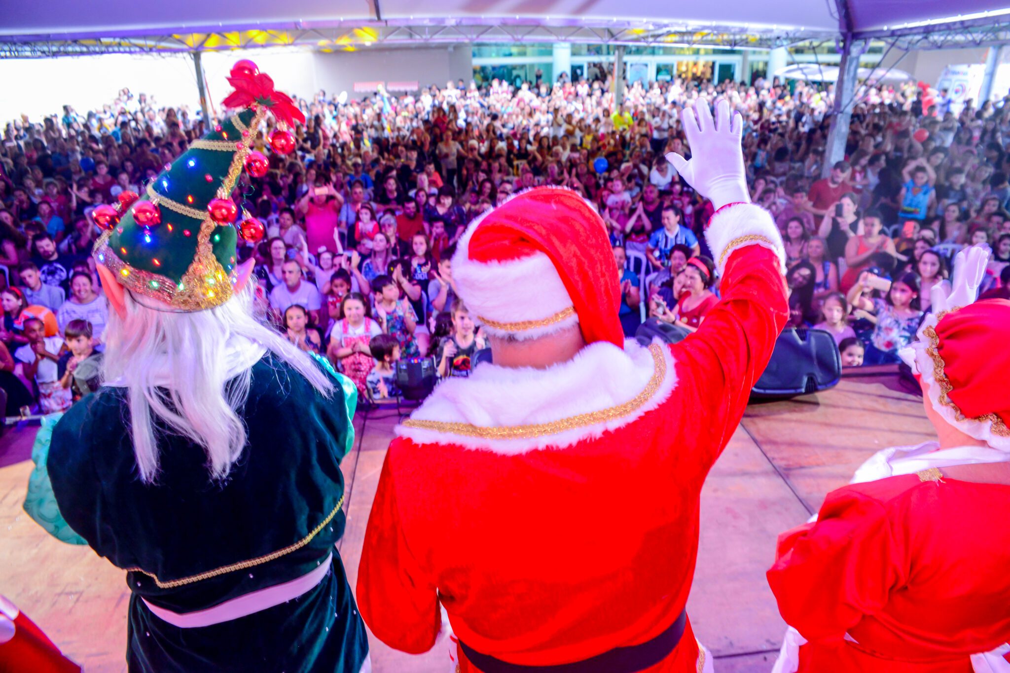 Tradicional chegada do Papai Noel no Gravataí Shopping acontece neste sábado
