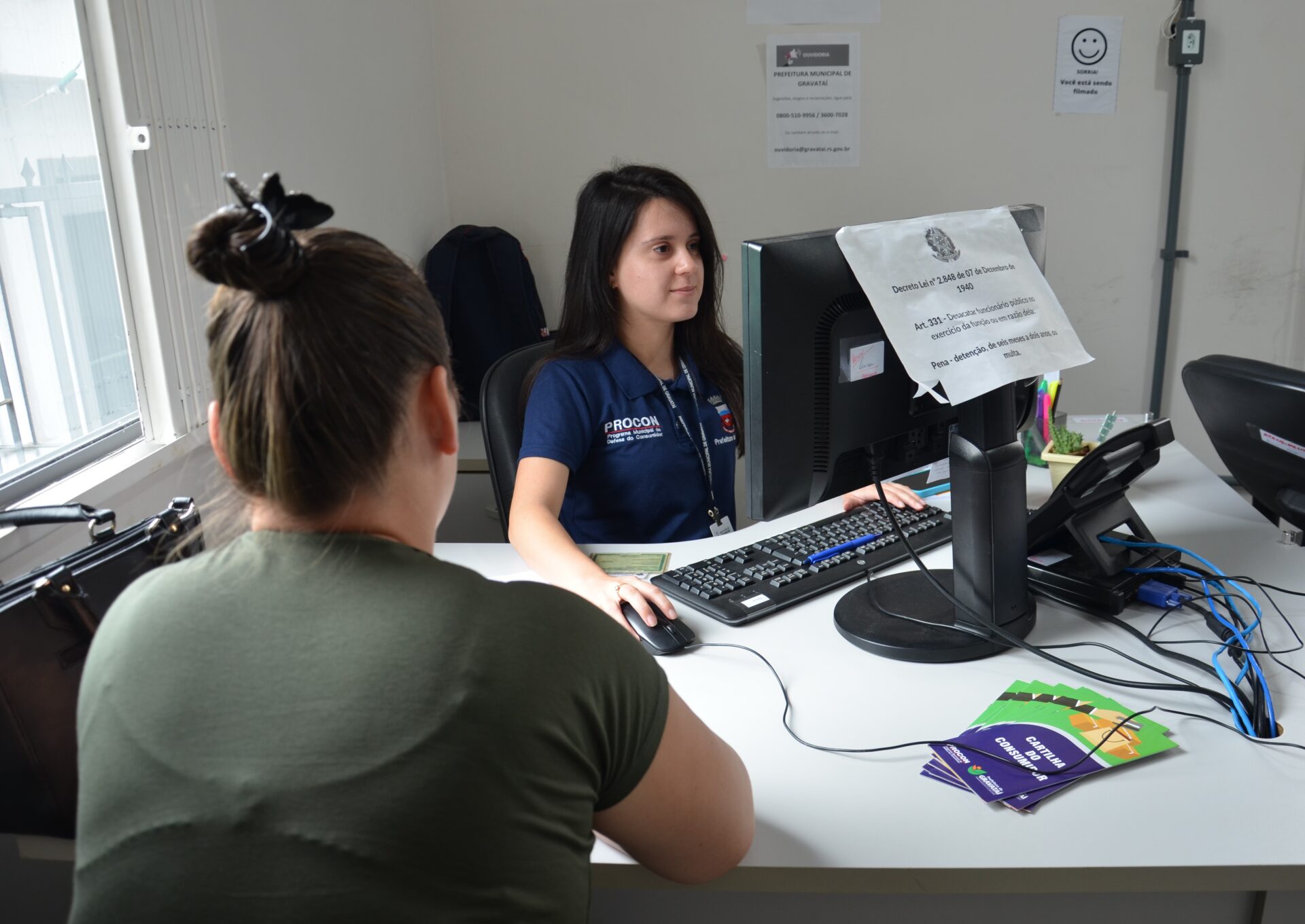 Dos 9,3 mil atendimentos do Procon Gravataí em 2023, maioria se refere a serviços financeiros