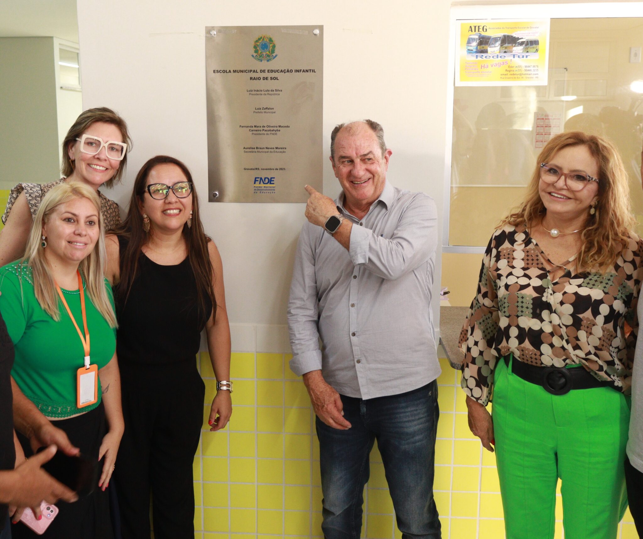 Em fotos, veja a inauguração da escola que vai atender mais de 200 crianças em Gravataí