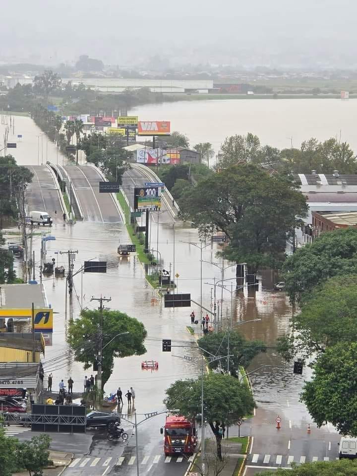 Prefeitura de Cachoeirinha pede que população evite circular de carro neste final de semana