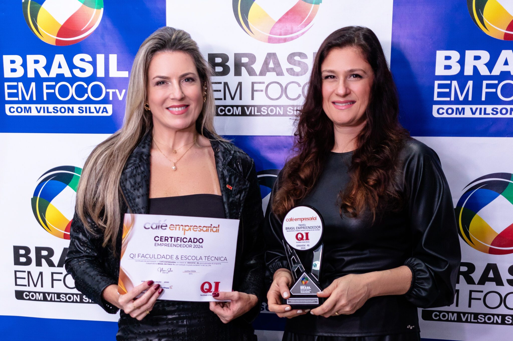Em reconhecimento à trajetória na Educação, QI Gravataí recebe o Troféu Brasil Empreendedor