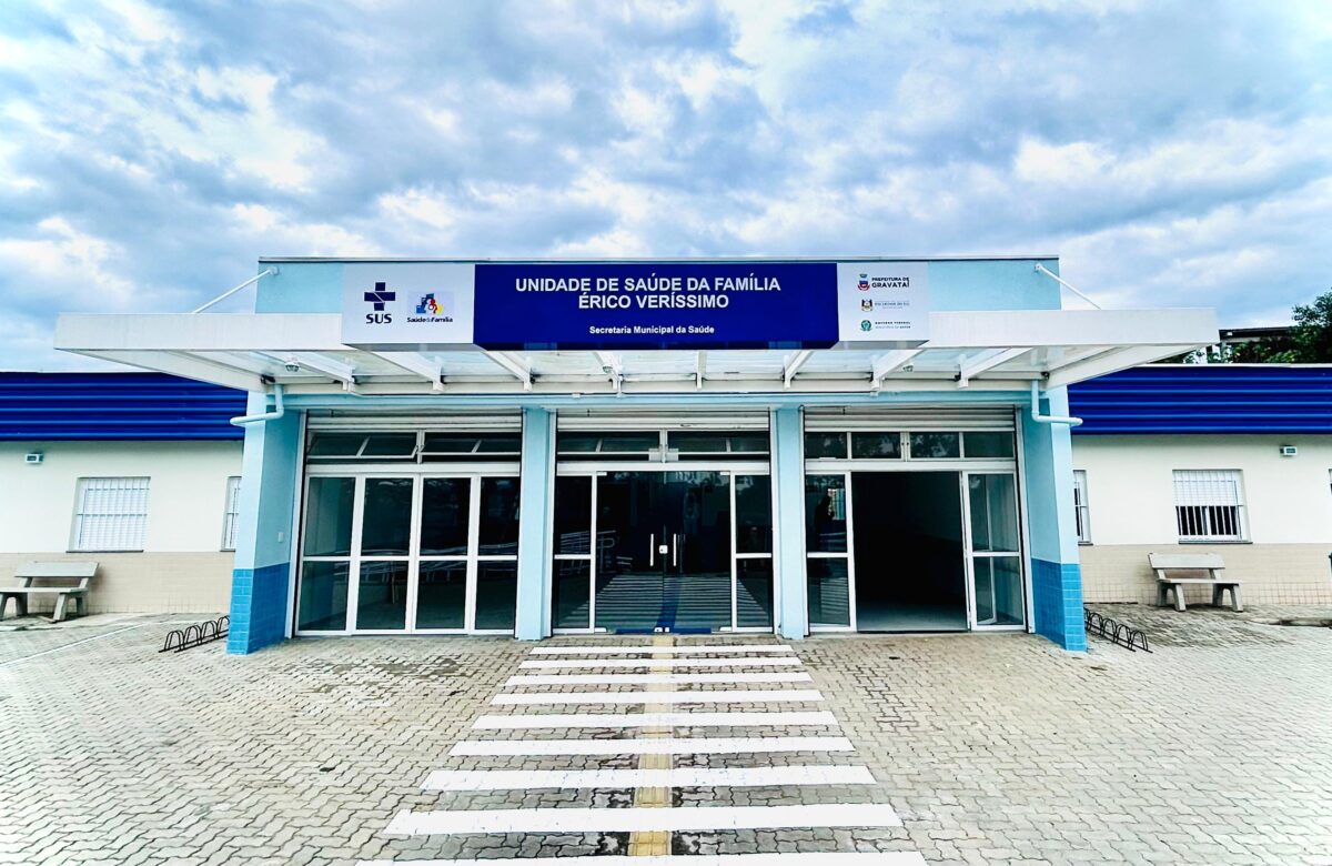 Em Gravataí, nova Unidade de Saúde da Família será inaugurada no sábado