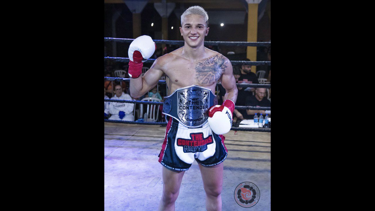 Em SC, lutador de Gravataí busca o sexto cinturão profissional da carreira no muay thai