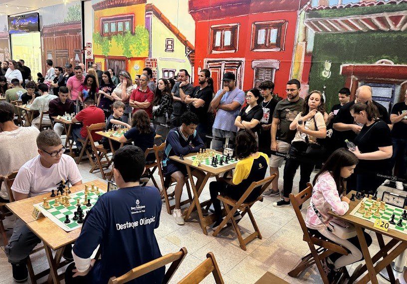 Estão abertas as inscrições para a 3ª etapa do Circuito Aberto de Xadrez em Gravataí