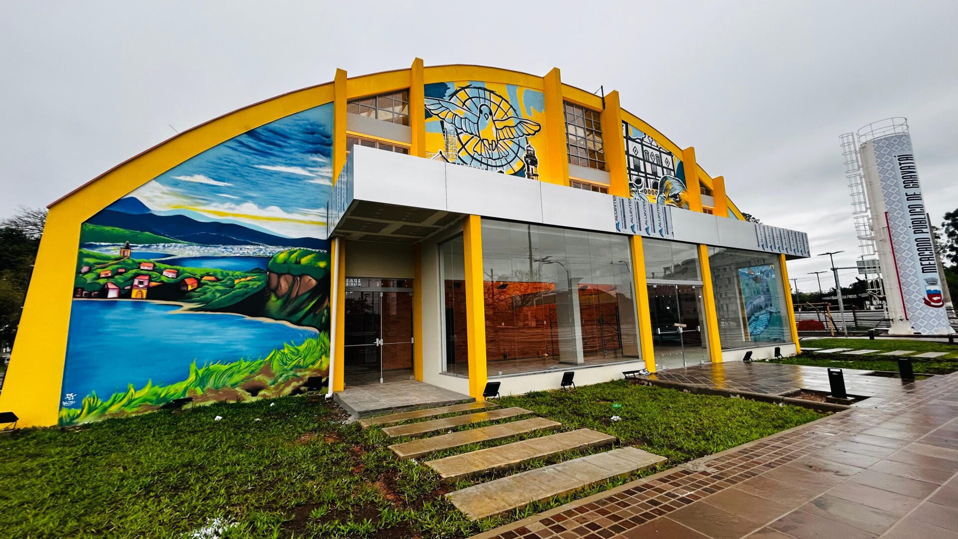 Mercado Público de Gravataí está com 90% das obras concluídas e já tem previsão de abertura