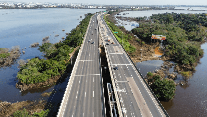 Freeway terá bloqueio para obras de melhorias na ponte sobre o Rio Gravataí