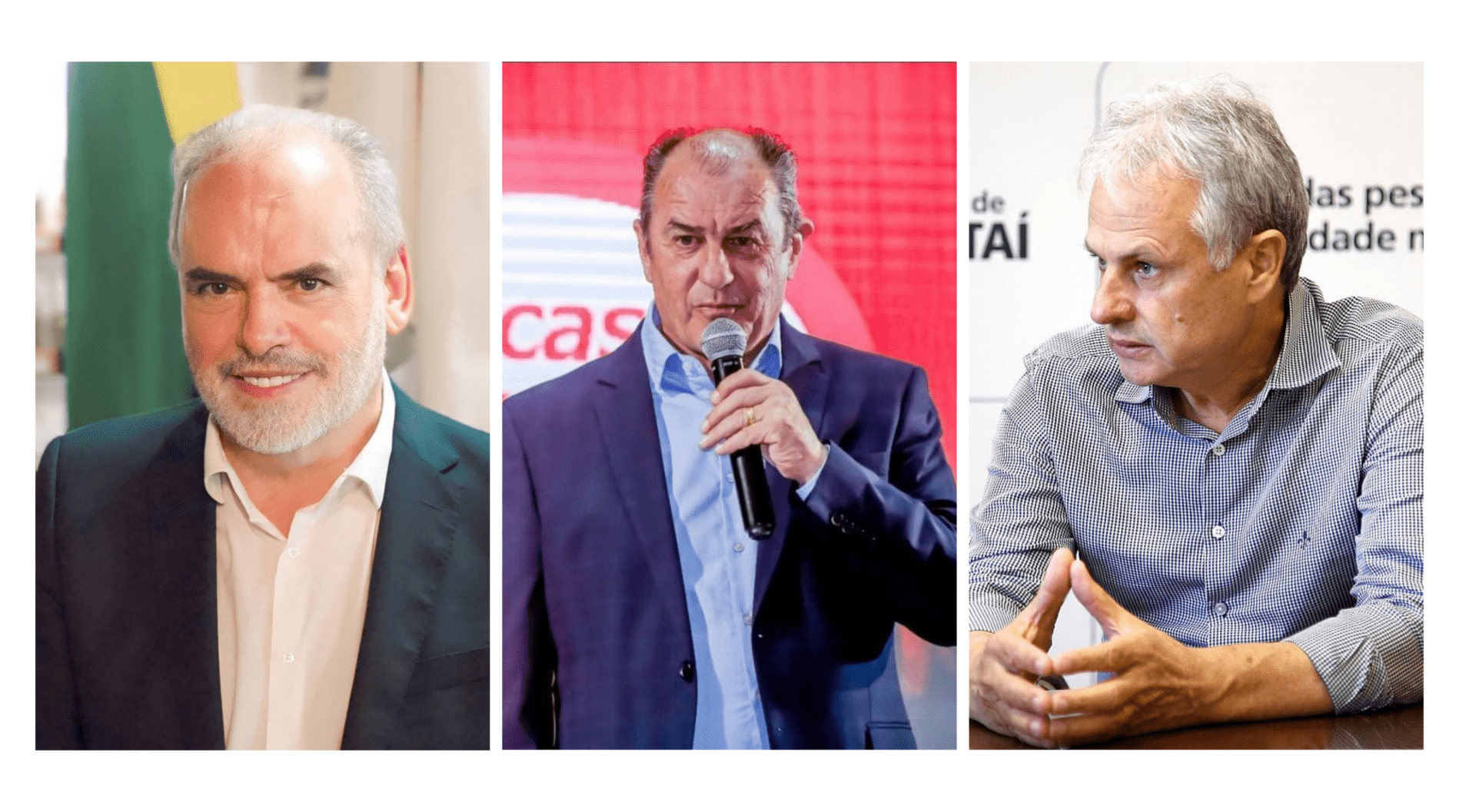 Três candidaturas vão disputar a eleição deste ano em Gravataí