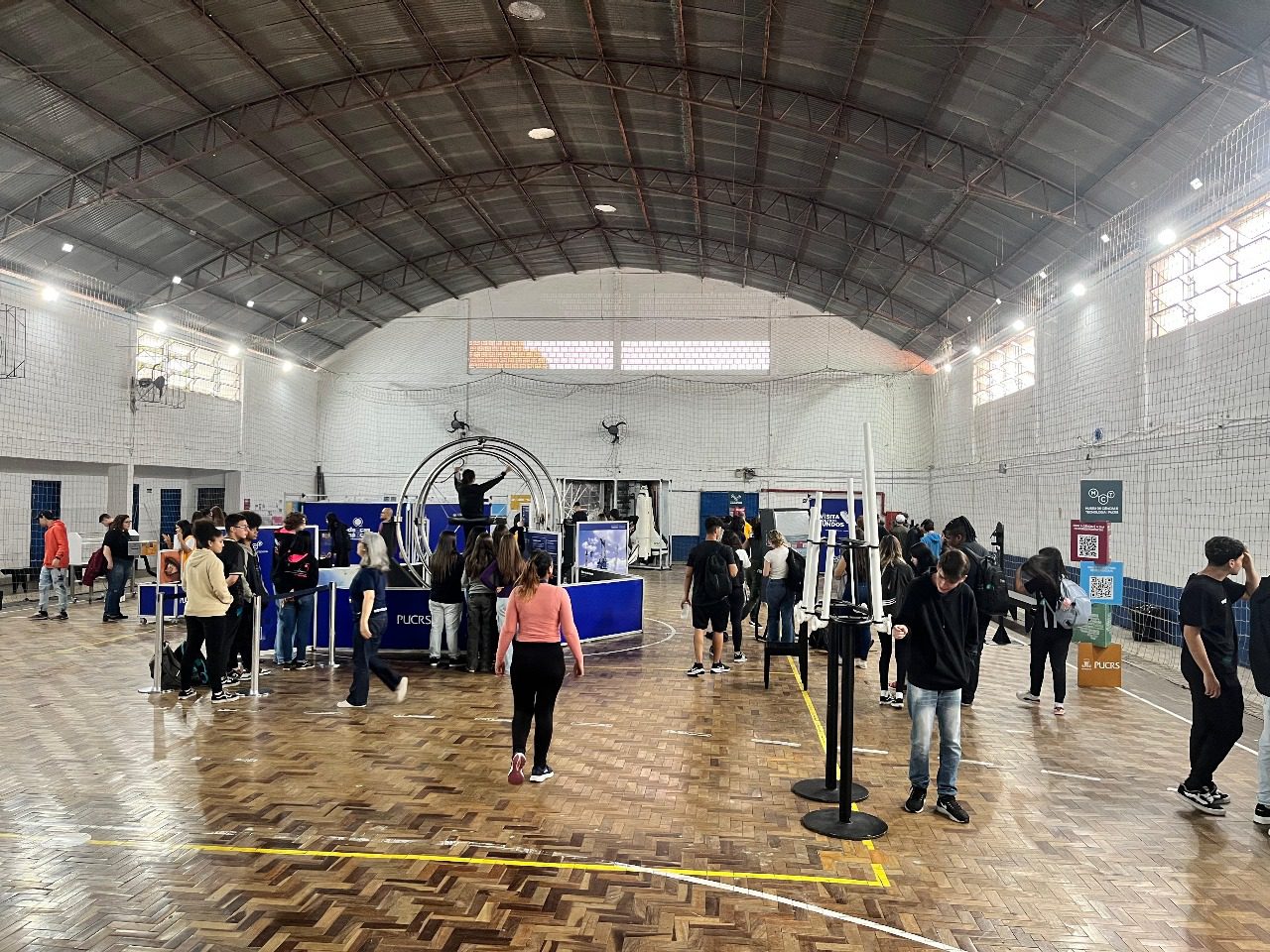 Museu Itinerante de Ciências e Tecnologia da PUCRS permanece em Cachoeirinha até sexta-feira