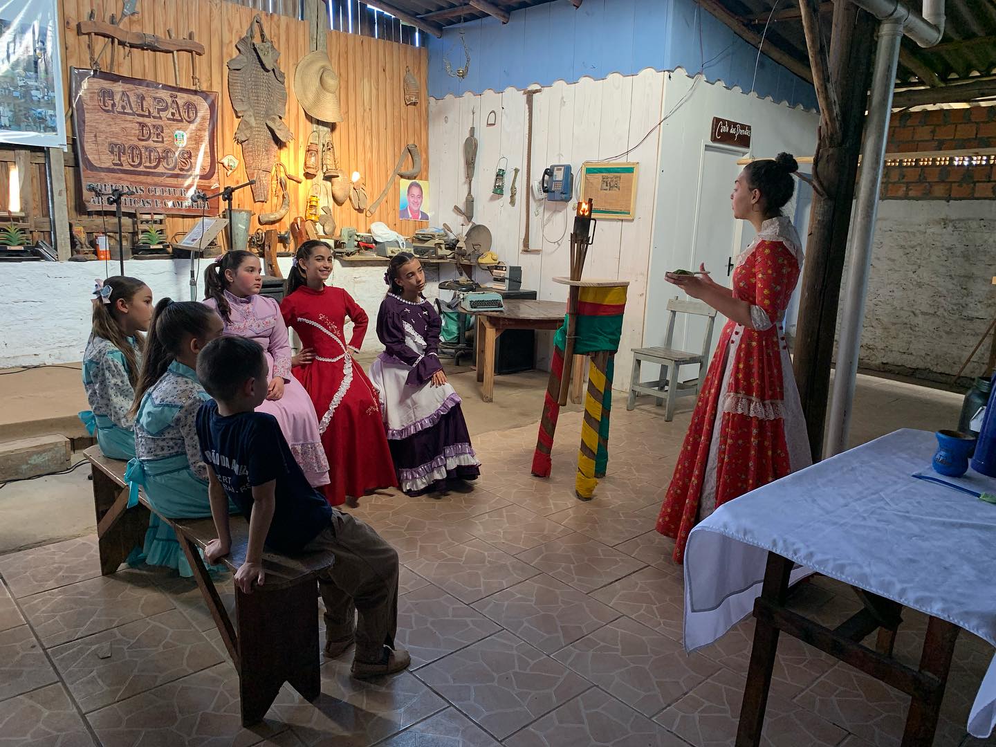 Em Gravataí, festejos no Rincão da Amizade iniciam com a chegada da Chama Crioula e missa campeira