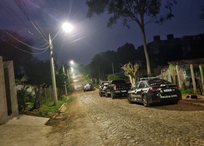 Três pessoas são presas por envolvimento em homicídio na zona rural de Gravataí