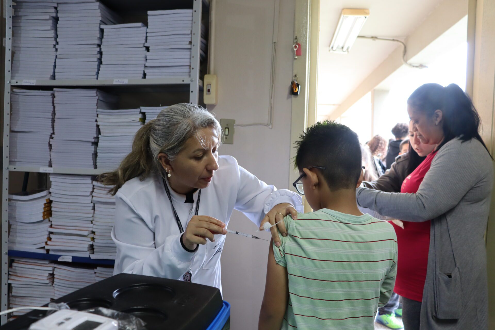 Unidade de Saúde Sagrada Família realiza vacinação em estudantes da rede pública de Gravataí