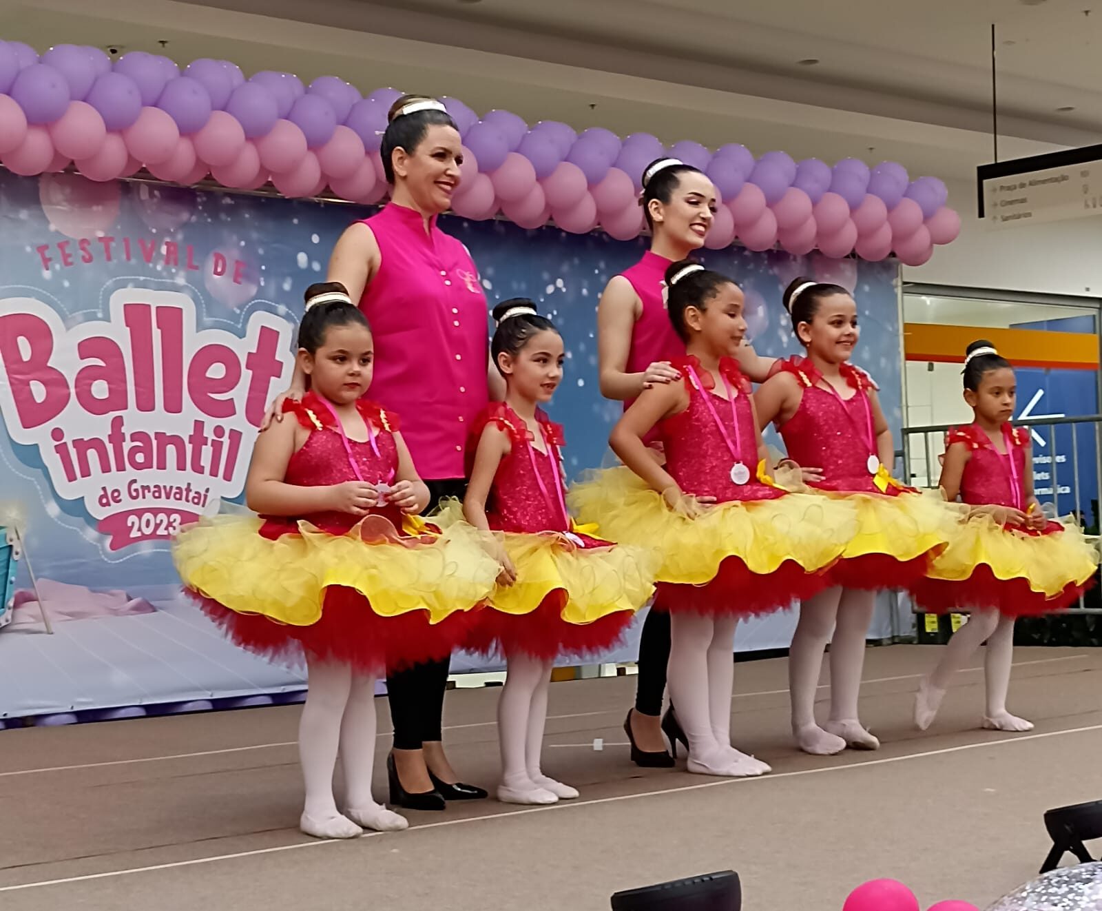 Com a participação de quase 200 bailarinas, festival ocorrerá semana que vem no Gravataí Shopping