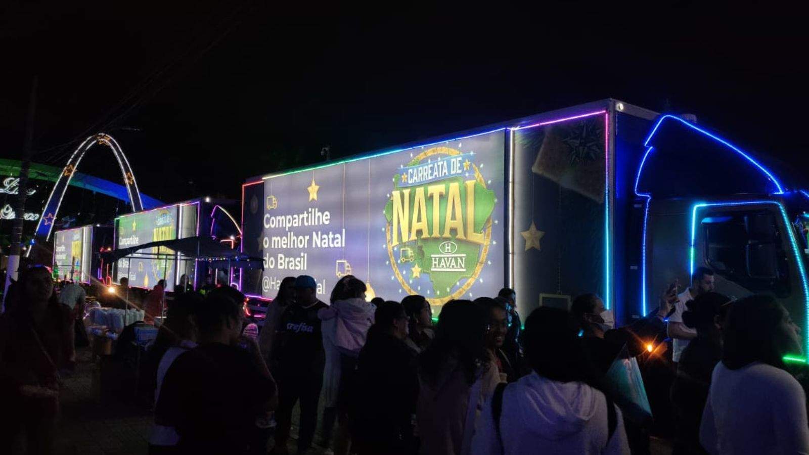 Carreata de Natal da Havan passa hoje por Gravataí