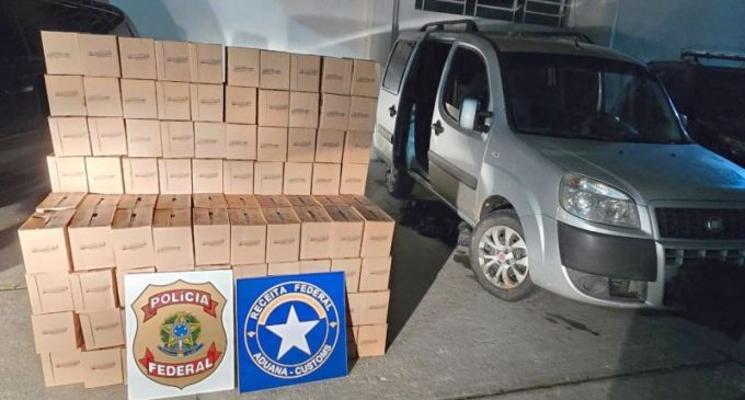 Carro com placas de Gravataí é apreendido com carga de produtos odontológicos avaliada em R$ 400 mil