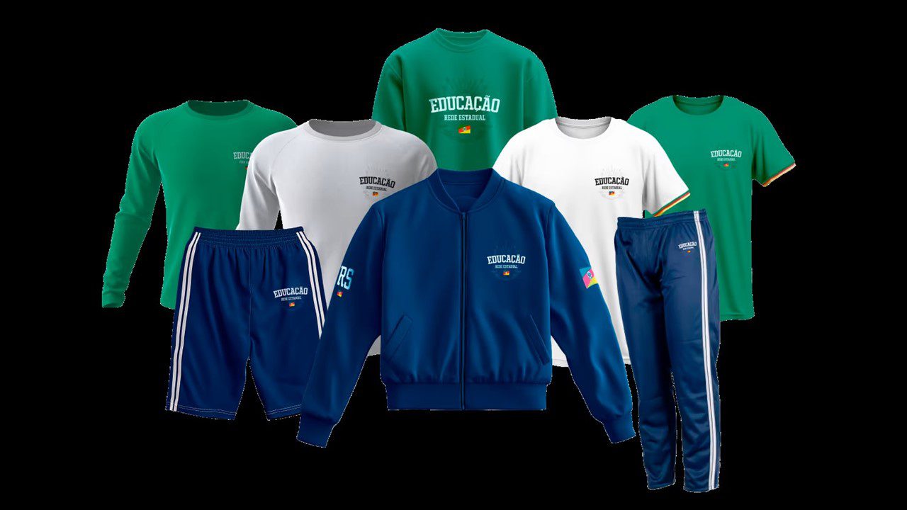 Matrículas e escolha dos uniformes escolares da rede estadual iniciam hoje no RS