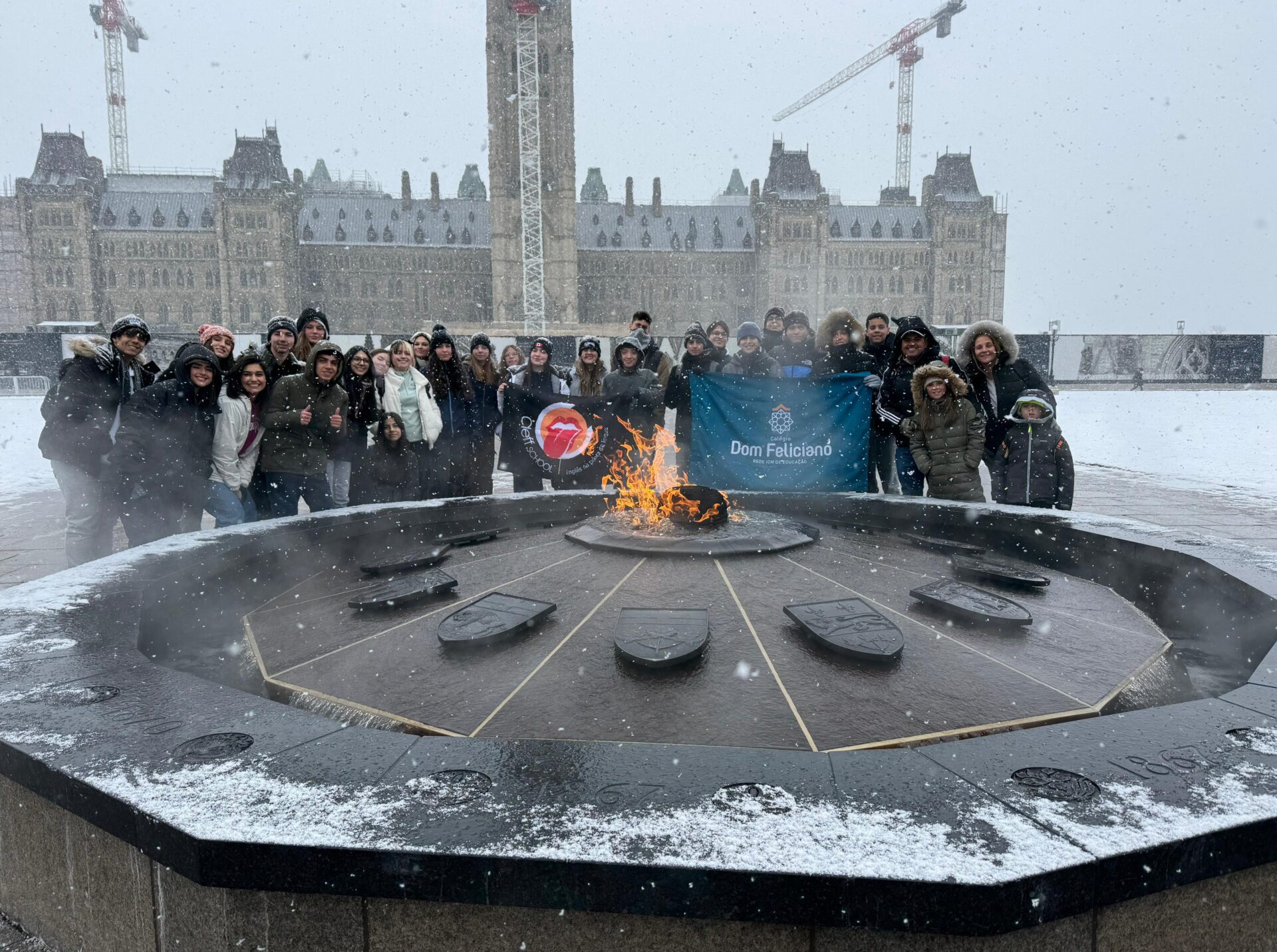 Para imersão em Inglês, estudantes de Gravataí realizam intercâmbio no Canadá durante as férias