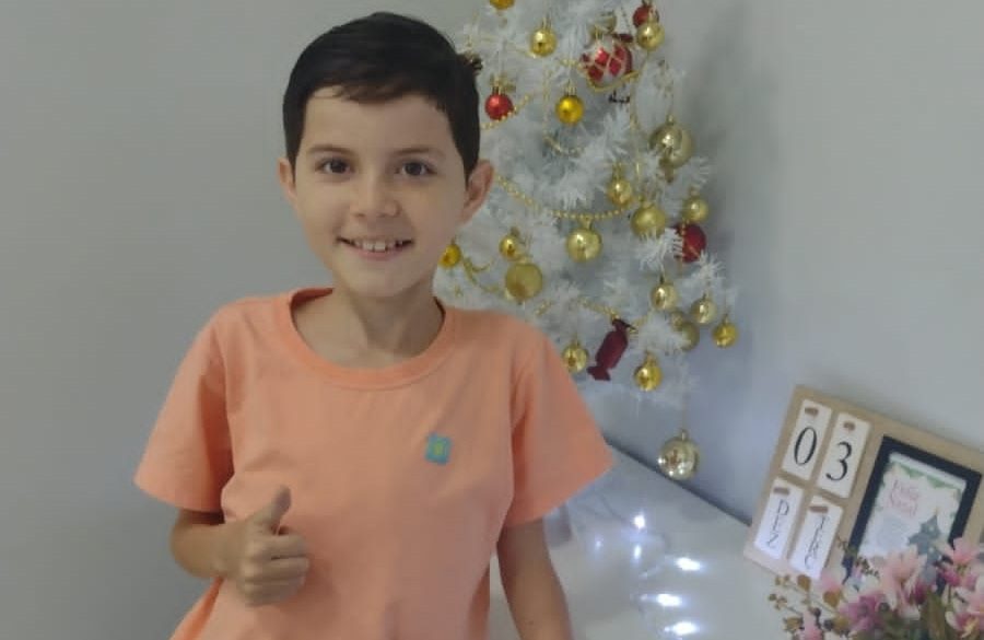 Vakinha busca apoio para Matheus, menino de Gravataí com doença rara