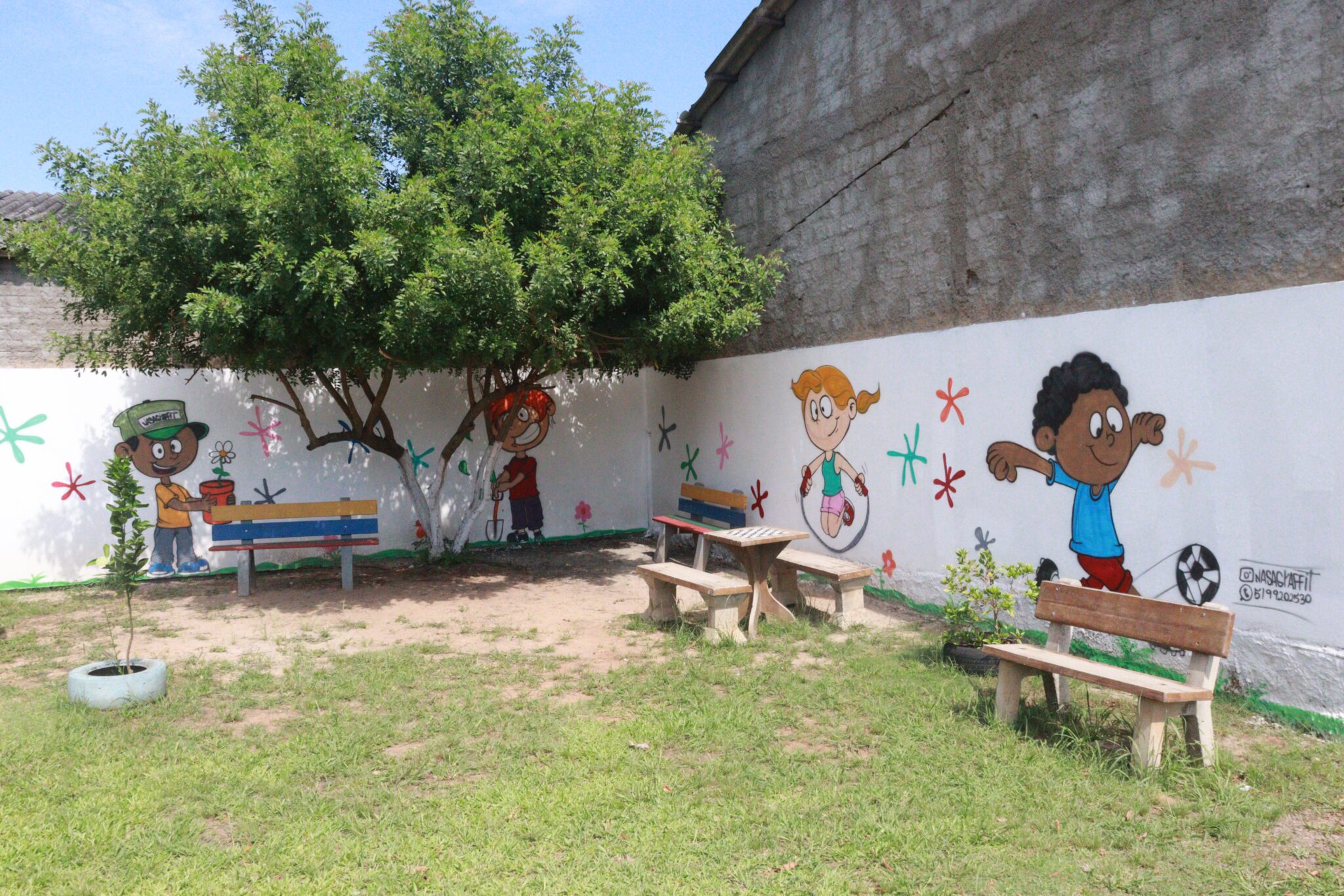 Com projeto de reciclagem, escola de Gravataí revitaliza espaços e executa melhorias na estrutura