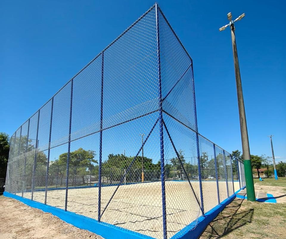 Praça Jayme Caetano Braun é revitalizada em Gravataí; espaço ganhou quadras esportivas e academia ao ar livre