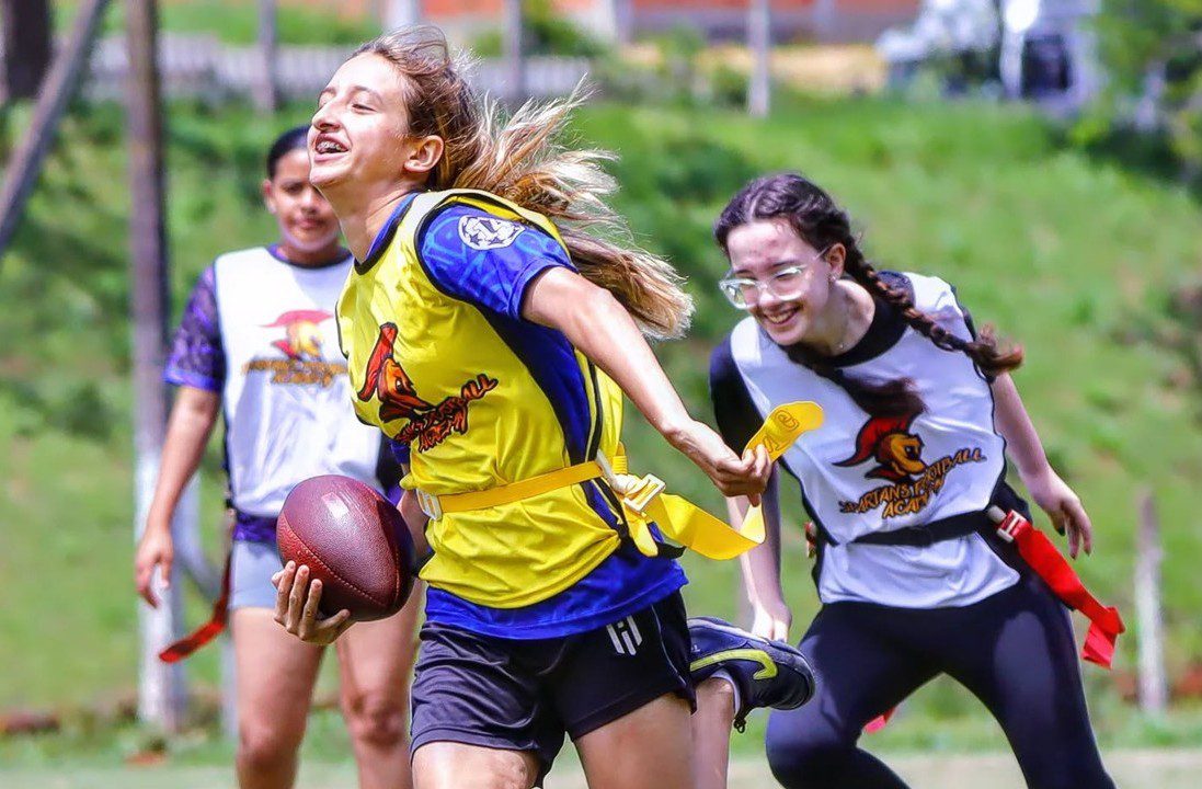 Gravataí Spartans retoma aulas de flag football e realiza seletiva para time feminino