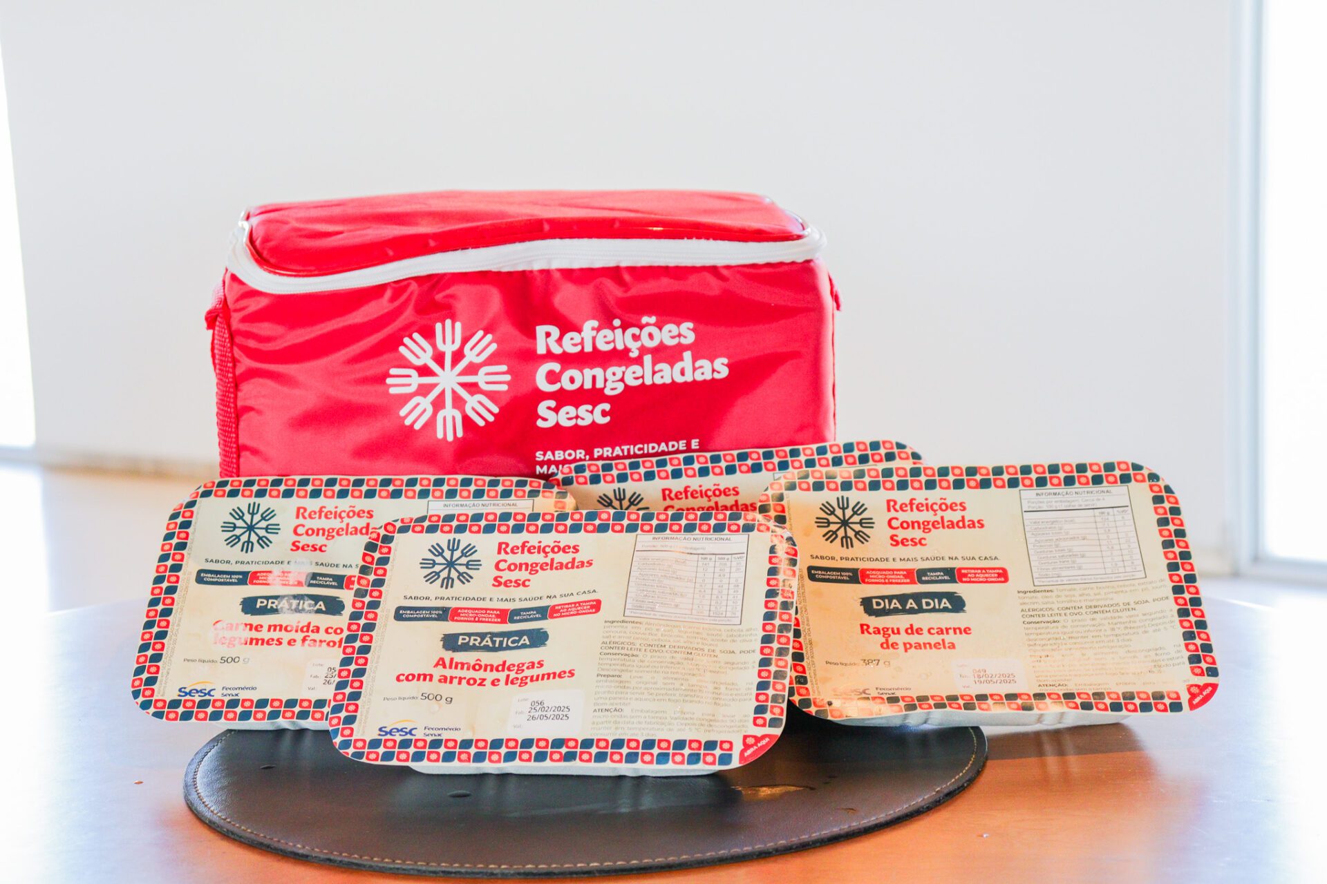 Sesc Gravataí conta com nova linha de pratos congelados, a partir de R$ 20