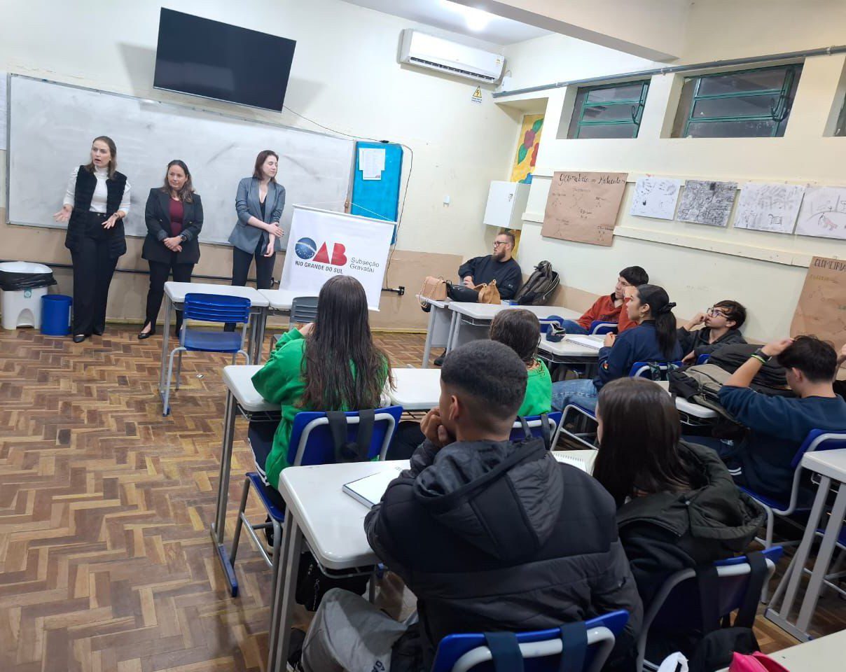 Após lançamento em Glorinha, “OAB vai à Escola” atenderá estudantes de Gravataí