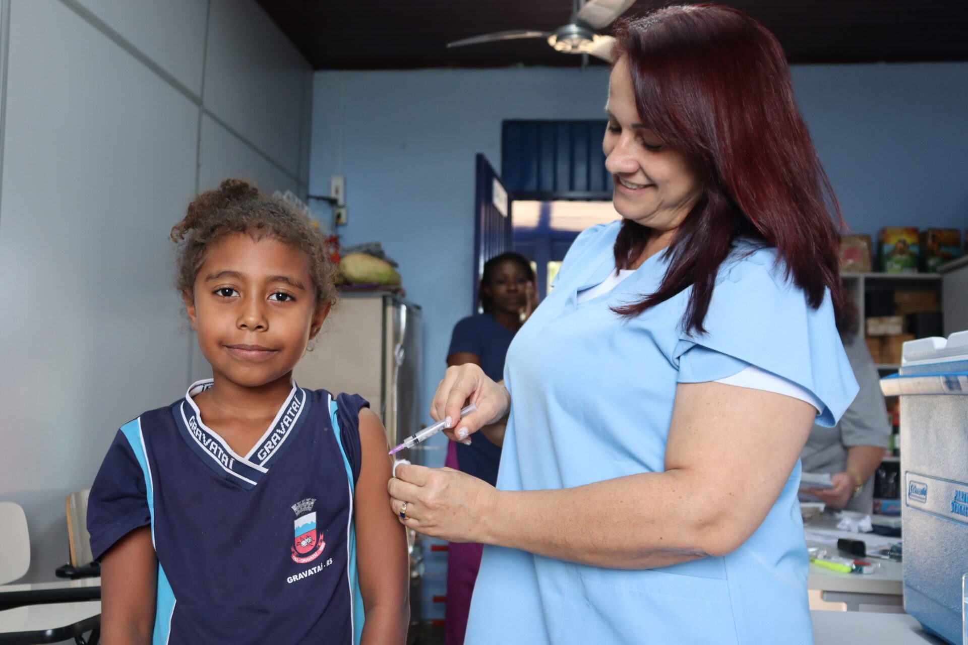 Gravataí amplia vacinação nas escolas e já aplicou mais de 1,4 mil doses em crianças e adolescentes