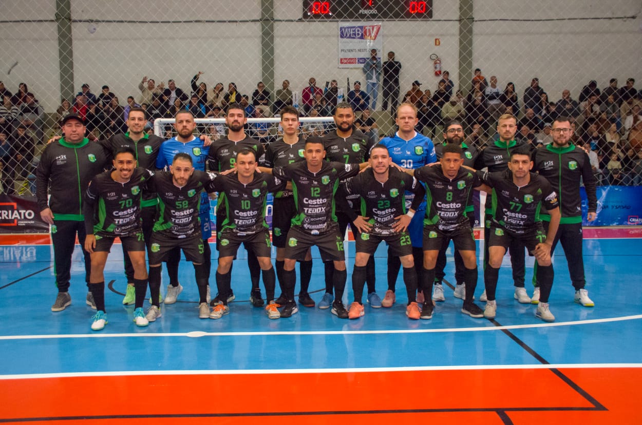 Após estreia com vitória no Gauchão de Futsal, time de Gravataí conta com apoio da torcida para jogos em Caçapava e Canguçu